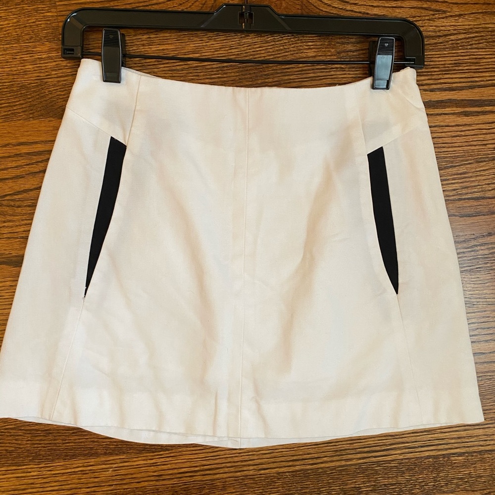 Rag & bone white skirt